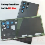 (New)O E M Back Glass Cover SM S22 Ultra 5G Battery Cover Rear Panel Door Housing Case Replacement Parts S22Ultra S908B Bangladesh (New)