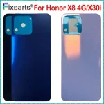 BackShell Glass 6.7 Honor X8 4G TFY LX1 TFY LX2 Back Cover Rear Housing Door Case Replacement Honor X30i Back Panel Cover Bangladesh (New)