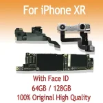 iPhone XR 64GB 128GB With Face ID Unlocked Motherboard Cleaned iCloud Fully Tested Normal Working Mainboard Support Update Bangladesh (New)