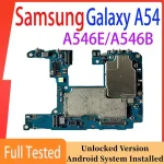 Unlocked Motherboard Samsung Galaxy A54 Mainboard A546E A546B EU Mainboard Logic Board Tested Functions Good Working Bangladesh (New)