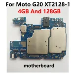Motorola Moto G20 XT2128 1 Motherboard Mobile Electronic Panel Mainboard Circuits With Chips Plate 4GB And 128GB Bangladesh (New)