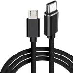 USB Type C To Micro USB 5A Fast Charging Adapter Cable PD 100W QC4.0 Quick Charger Data Cable Samsung Bangladesh (New)