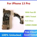Clean iCloud Motherboard iPhone 13 Pro Mainboard With/No Face ID IOS System Updated Logic Board Function Tested Works Bangladesh (New)