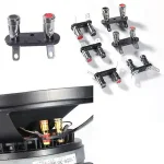 2 way Input Push Spring Speaker Terminal Binding Post Replacement DIY Speaker Home Car Speaker  Subwoofer Box Bangladesh (New)