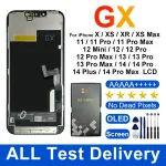AMOLED GX iPhone X XS XSMAX Screen 11Pro MAX 12Pro 12Mini LCD 13 Display With 3D Touch Screen 13 Pro Max Digitizer 14Pro Max Bangladesh (New)