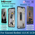 IPS Xiaomi Redmi 13 Display 2404ARN45A LCD Touch Screen Digitizer Xiaomi Redmi 13C 23100RN82L LCD Assembly Replace LCD Bangladesh (New)