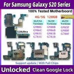 Unlocked S20 FE G781 Board Samsung Galaxy S20 Ultra G980F G981 G988U G988B S20 Plus G985F G986B G986U Motherboard Chips Bangladesh (New)