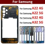 Samsung A22 A32 4G 5G A225F A226B A325F A326B Middle Frame Holder Housing Replacement Repair Parts Bangladesh (New)
