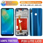5.84 Screen Huawei P20 lite Lcd Display Digital Touch Screen Digitizer with Frame Huawei P20 lite ANE LX1 LX2 LX3 LX2J Bangladesh (New)