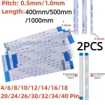 AWM 20624 80C 60V VW 1 FFC FPC Flat flexible cable 4/5/6/8/10/12/14/16/18/20/22/24/26/28/30/32/34/36/38/40/45/50/54/60 Pin Bangladesh (New)