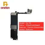 Locked iCloud ID Motherboard iPhone 7 8 Plus Inter Qualcomm 32/64/128/256G Swap Practice Logic Board Complete Mainboard Bangladesh (New)