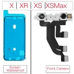 Front Camera Flex Cable iPhone X XR XS Max Camera Module With ConnectorNo Face ID And Waterproof Sticker Replacement Bangladesh (New)