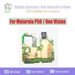 Original Motherboard Motorola Moto P50 One Vision Mobile Electronic Panel Circuits with Chips Plate Replacement Parts Bangladesh (New)