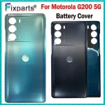 6.8 Good Quality Motorola Moto G200 5G Battery Cover Back Panel Door Housing Case RepairParts Moto G200 Black Cover Bangladesh (New)