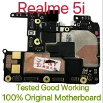 Global Version Original Unlocked Motherboard Realme 5i Tested Circuit Plate Main Logic Board Realme 5i Bangladesh (New)