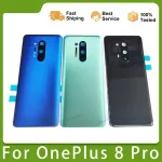 BackShell Back Glass Cover OnePlus 8 Pro Back Door Replacement Battery Case Rear Housing Cover OnePlus 1+8 8 Pro Camera Lens Bangladesh (New)