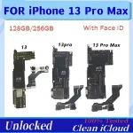 Fully Unlocked Motherboard iPhone 13 / 13Pro / 13 Pro Max With Face ID Free Clean iCloud Logic Board Mainboard 100% Tested Bangladesh (New)