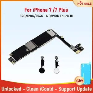 Se8f378bb0f7e4700aefa3a93ceeb2968Y_300x300q75 iPhone 7 7 Plus Motherboard Mainboard With Touch ID Unlocked Logic Board Clean iCloud Support System Update Bangladesh (New) - Image 1