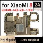 Xiaomi 8 Mi 8 M8 Motherboard Replaced Mainboard With Chips Logic Board Android OS Installed 64GB 128GB Bangladesh (New)