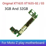 Original Unlocked Mobile Electronic Panel Mainboard Motherboard Circuits With Chips Motorola Moto Z Play XT1635 XT1635 02 03 Bangladesh (New)
