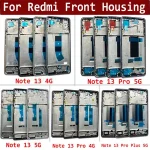 BackShell Front Housing LCD Frame Screen Bezel Holder Replacement Parts Xiaomi Redmi Note 13 Pro 4G 5G / Note 13 Pro Plus 5G Bangladesh (New)