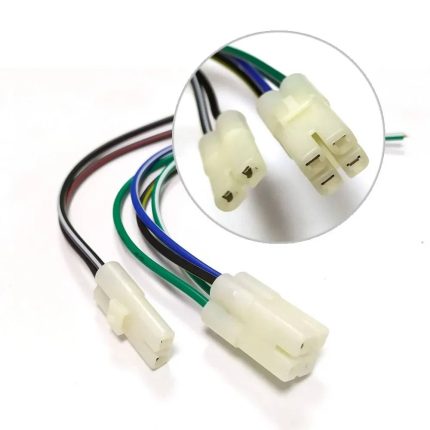 Motorcycle Ignition Coil CDI Electric Cable Wire Harness Plug Head for GY6 50cc 125cc 150 ZJ125 Scooter ATV Moped Parts
