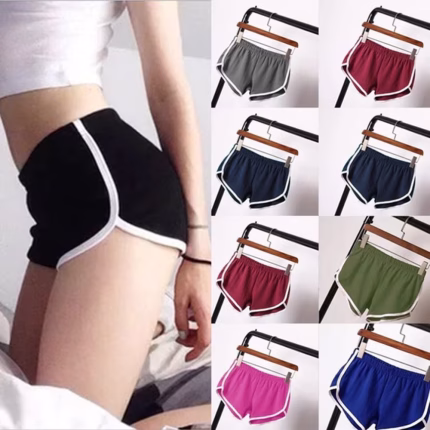 Sports Shorts Women Casual Fitness Shorts Cycling Running Wearing Causal Thin Anti-Walking