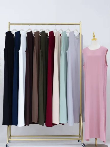 Ramadan Black White Dubai Prayer Clothes Women