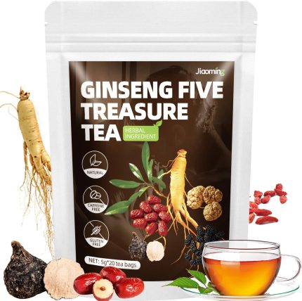 Ginseng Five Treasure Ginseng Maca Five Treasures Health Tea Goji Berry Mulberry Herbal Formula