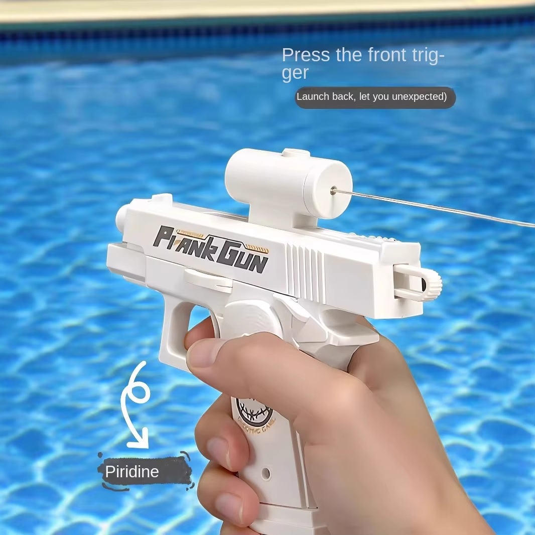 Sa599216c992448c68b814629fc047d3dr Funny Double-Sided Reverse Water Gun - Summer Prank Toy,Mini Tactical Water Sprayer for Kids & Adults, Pool Beach Water Fight
