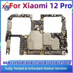 Xiaomi 12 Pro Motherboard Electronic Panel Circuits Unlocked Mainboard