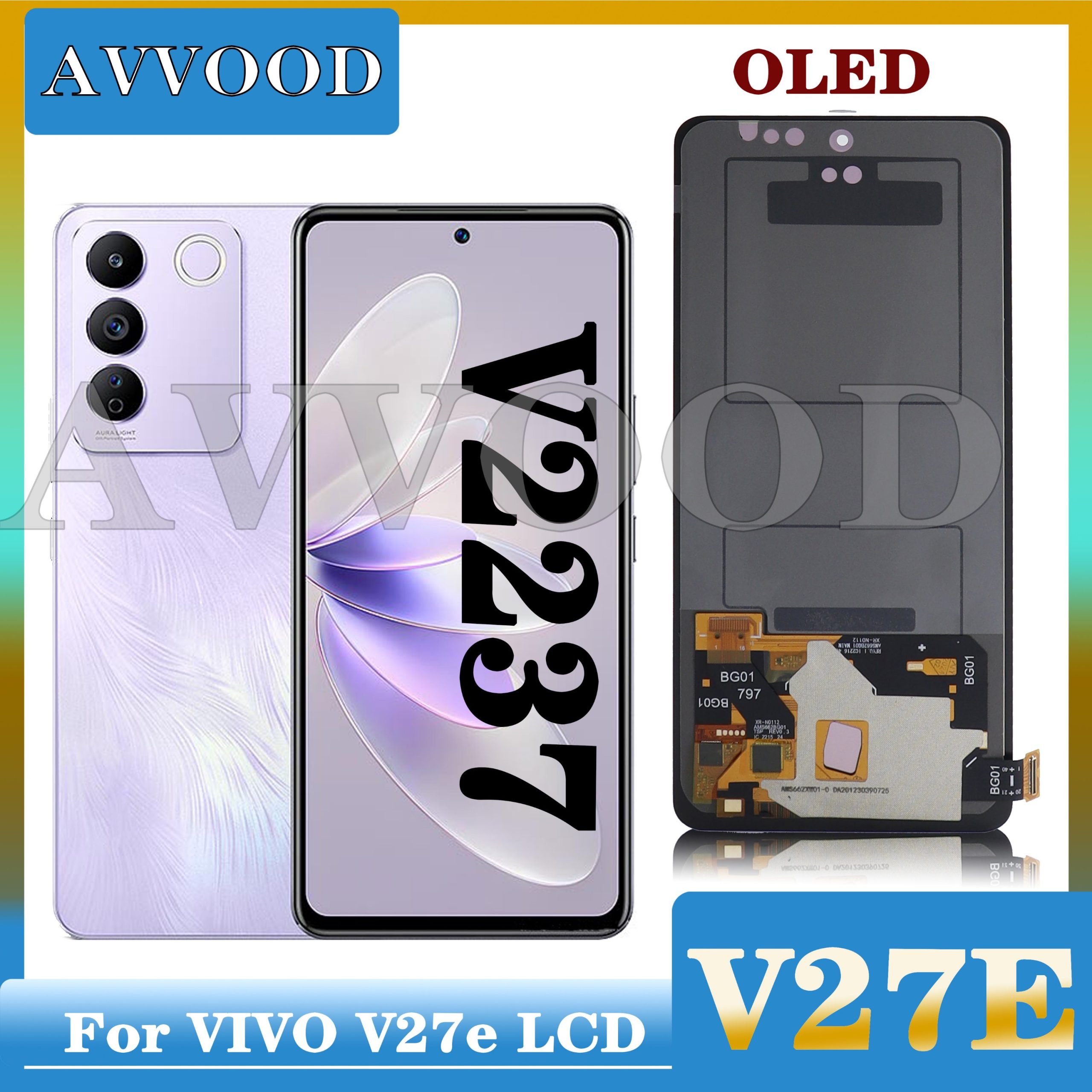 1000006134-scaled-1.jpg Original Vivo V27e LCD Display Touch Screen - Image 1
