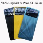 Poco X4 Pro Glass Back Cover backshell Back Door Replacement