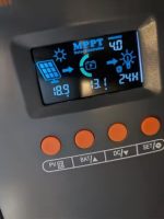 PowMr 25A35A45A MPPT Solar Charger Controller 12V 24V With Blacklight (New) - Image 3
