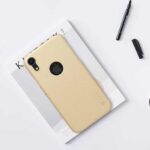 Nillkin Case for Apple iPhone XR (6.1" Inch) Super Frosted Hard Back Cover Hard PC Champagne Gold Color