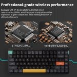 Nuphy Air75 V2 Bluetooth 2.4g Wireless 0.75 Mechanical Keyboard - Image 6