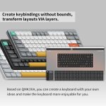 Nuphy Air75 V2 Bluetooth 2.4g Wireless 0.75 Mechanical Keyboard - Image 3