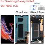 Galaxy Note 9 Original LCD Display Screen Touch Digitizer with Frame