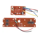 2PCs 4CH RC Car Remote Control 27MHz Circuit PCB