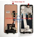 Motorola Edge 30 Original LCD Display Screen Touch Digitizer with Frame