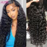 Berrys Fashion Hair Water Wave 13x6 HD Lace Frontal Wig Peruvian 250% Water Wave Lace Frontal Wig 5x5 Lace Closure Wig For Women (New)