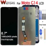 Motorola Moto G54 LCD Display Touch Screen Digiziter Assembly Replacement