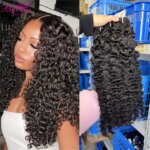 Berrys Virgin Burmese Curly Bundles Human Hair 30Inch Bundles Hair 100% Unprocessed Double Weft Hair Extensions Weave (New)