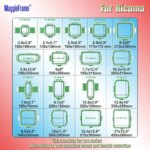 Maggieframe Magnetic Embroidery Hoop Frame for Ricoma Creator EM1010 MT1501TC RCM SWD MT-1502/03 CHT-1204/06CH Sewing Machines (New)