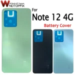 6.67" Xiaomi Redmi Note 12 4G Battery Cover Back Housing Rear