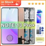 6.67'' Xiaomi Redmi Note 13 Pro+ 5G LCD Display Touch Screen Digitizer Assembly Redmi Note 13 Pro Plus 5G LCD With Frame Bangladesh (New)