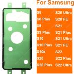 Back Battery Sticker Adhesive For Samsung Galaxy S8 S9 S10 S10e S20 S21 S22 Plus Ultra