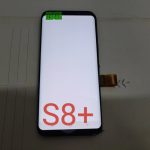Curved LCD screen assembly AMOLED material Galaxy S8 Plus S8+