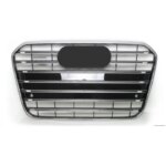 For Audi A5 S5 S-line Modified S5 Style Front Racing Grills Hood Center Grille Grill 2012-2015 Car Accessories (New)