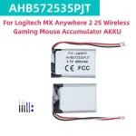 Original Replaces 600mAh AHB572535PJT Battery Logitech MX Anywhere 2 2S Wireless Gaming Mouse Accumulator AKKU+Tools Bangladesh (New)